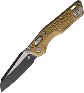 MCT210M1FRTA Microtech Standard Issue MSI Mini Ram-Lok Pocket Knife Frag Tan